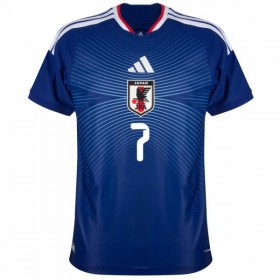 Fotbalové dres Japonsko Mitoma 7 Domácí Mistrovství Světa 2026 Krátký Rukáv