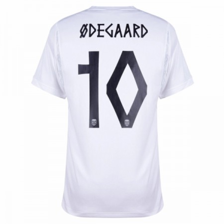 Fotbalové dres Norsko Odegaard 10 Alternativní Mistrovství Světa 2026 Krátký Rukáv