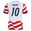 Fotbalové dres Spojené Státy Americké Pulisic 10 Domácí Mistrovství Světa 2026 Krátký Rukáv