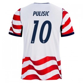 Fotbalové dres Spojené Státy Americké Pulisic 10 Domácí Mistrovství Světa 2026 Krátký Rukáv