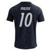 Fotbalové dres Spojené Státy Americké Pulisic 10 Venkovní Mistrovství Světa 2026 Krátký Rukáv