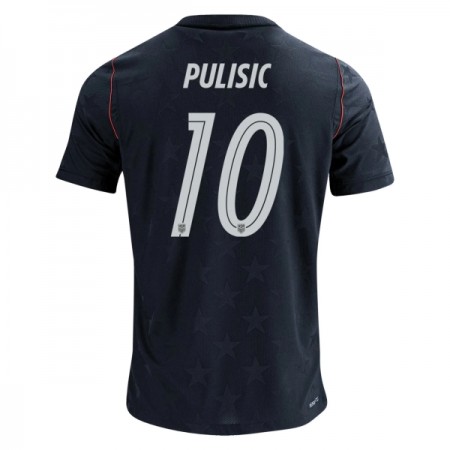 Fotbalové dres Spojené Státy Americké Pulisic 10 Venkovní Mistrovství Světa 2026 Krátký Rukáv