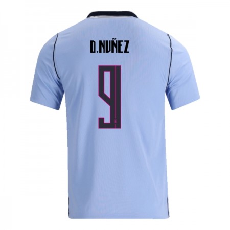 Fotbalové dres Uruguay Darwin Nunez 9 Domácí Mistrovství Světa 2026 Krátký Rukáv