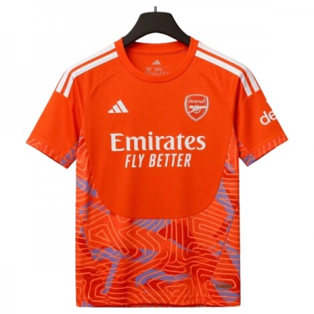 Fotbalové dres Arsenal Brankářské 2026-27 Oranžový Krátký Rukáv Fotbalové dres Arsenal Brankářské 2026-27 Oranžový Krátký Rukáv