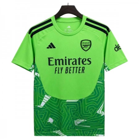 Fotbalové dres Arsenal Brankářské 2026-27 Zelená Krátký Rukáv Fotbalové dres Arsenal Brankářské 2026-27 Zelená Krátký Rukáv