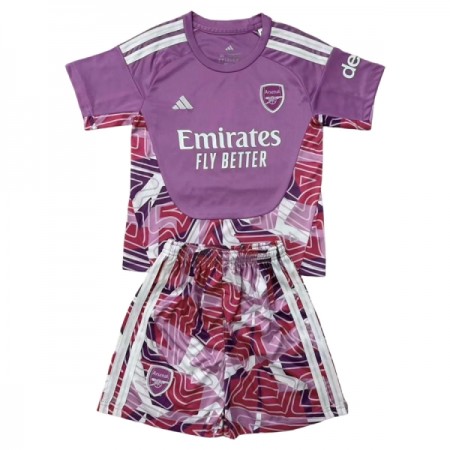 Fotbalový Komplet Arsenal Brankářské Dětské 2026-27 Nachový Krátký Rukáv (+ trenýrky) Fotbalový Komplet Arsenal Brankářské Dětské 2026-27 Nachový Krátký Rukáv (+ trenýrky)