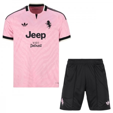 Fotbalový Komplet Juventus Dětské Venkovní 2026-27 Krátký Rukáv (+ trenýrky) Fotbalový Komplet Juventus Dětské Venkovní 2026-27 Krátký Rukáv (+ trenýrky)