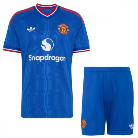 Fotbalový Komplet Manchester United Dětské Venkovní 2026-27 Krátký Rukáv (+ trenýrky) Fotbalový Komplet Manchester United Dětské Venkovní 2026-27 Krátký Rukáv (+ trenýrky)