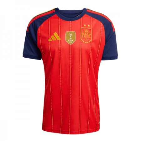 Fotbalové dres Španělsko 2 Stars Domácí Mistrovství Světa 2026 Krátký Rukáv Fotbalové dres Španělsko 2 Stars Domácí Mistrovství Světa 2026 Krátký Rukáv