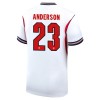 Fotbalové dres Anglie Elliot Anderson 23 Domácí Mistrovství Světa 2026 Krátký Rukáv Fotbalové dres Anglie Elliot Anderson 23 Domácí Mistrovství Světa 2026 Krátký Rukáv