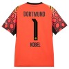 Fotbalové dres Borussia Dortmund Kobel 1 Brankářské Domácí 2026-27 Oranžový Krátký Rukáv Fotbalové dres Borussia Dortmund Kobel 1 Brankářské Domácí 2026-27 Oranžový Krátký Rukáv