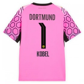Fotbalové dres Borussia Dortmund Kobel 1 Brankářské Venkovní 2026-27 Růžová Krátký Rukáv