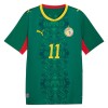 Fotbalové dres Senegal Jackson 11 Venkovní Mistrovství Světa 2026 Krátký Rukáv