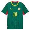 Fotbalové dres Senegal Mane 10 Venkovní Mistrovství Světa 2026 Krátký Rukáv
