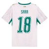 Fotbalové dres Senegal Sarr 18 Domácí Mistrovství Světa 2026 Krátký Rukáv Fotbalové dres Senegal Sarr 18 Domácí Mistrovství Světa 2026 Krátký Rukáv
