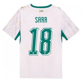 Fotbalové dres Senegal Sarr 18 Domácí Mistrovství Světa 2026 Krátký Rukáv
