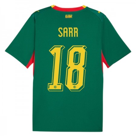 Fotbalové dres Senegal Sarr 18 Venkovní Mistrovství Světa 2026 Krátký Rukáv Fotbalové dres Senegal Sarr 18 Venkovní Mistrovství Světa 2026 Krátký Rukáv