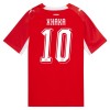 Fotbalové dres Švýcarsko Granit Xhaka 10 Domácí Mistrovství Světa 2026 Krátký Rukáv Fotbalové dres Švýcarsko Granit Xhaka 10 Domácí Mistrovství Světa 2026 Krátký Rukáv