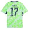 Fotbalové dres Švýcarsko Vargas 17 Venkovní Mistrovství Světa 2026 Krátký Rukáv Fotbalové dres Švýcarsko Vargas 17 Venkovní Mistrovství Světa 2026 Krátký Rukáv