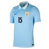 Fotbalové dres Uruguay Federico Valverde 15 Domácí Mistrovství Světa 2026 Krátký Rukáv