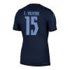 Fotbalové dres Uruguay Federico Valverde 15 Venkovní Mistrovství Světa 2026 Krátký Rukáv Fotbalové dres Uruguay Federico Valverde 15 Venkovní Mistrovství Světa 2026 Krátký Rukáv