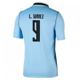 Fotbalové dres Uruguay Luis Suarez 9 Domácí Mistrovství Světa 2026 Krátký Rukáv