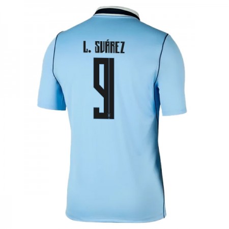 Fotbalové dres Uruguay Luis Suarez 9 Domácí Mistrovství Světa 2026 Krátký Rukáv Fotbalové dres Uruguay Luis Suarez 9 Domácí Mistrovství Světa 2026 Krátký Rukáv