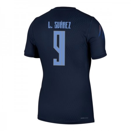 Fotbalové dres Uruguay Luis Suarez 9 Venkovní Mistrovství Světa 2026 Krátký Rukáv Fotbalové dres Uruguay Luis Suarez 9 Venkovní Mistrovství Světa 2026 Krátký Rukáv