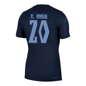 Fotbalové dres Uruguay Maximiliano Araujo 20 Venkovní Mistrovství Světa 2026 Krátký Rukáv