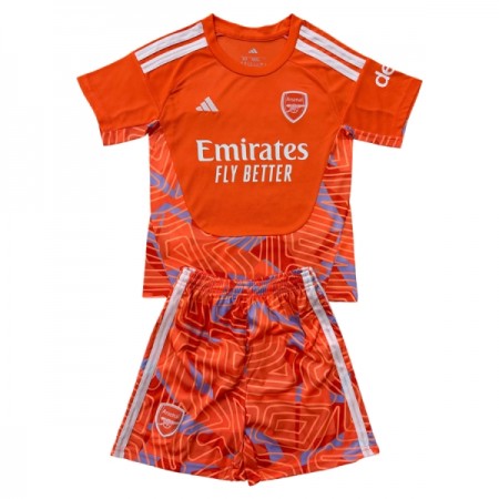 Fotbalový Komplet Arsenal Brankářské Dětské 2026-27 Oranžový Krátký Rukáv (+ trenýrky) Fotbalový Komplet Arsenal Brankářské Dětské 2026-27 Oranžový Krátký Rukáv (+ trenýrky)