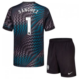 Fotbalový Komplet Chelsea Sanchez 1 Brankářské Dětské Domácí 2026-27 Krátký Rukáv (+ trenýrky)