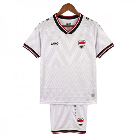 Fotbalový Komplet Iraq Dětské Domácí Mistrovství Světa 2026 Krátký Rukáv (+ trenýrky) Fotbalový Komplet Iraq Dětské Domácí Mistrovství Světa 2026 Krátký Rukáv (+ trenýrky)