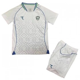 Fotbalový Komplet Uzbekistan Dětské Venkovní Mistrovství Světa 2026 Krátký Rukáv (+ trenýrky)