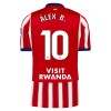 Fotbalové dres Atlético Madrid Alex B. 10 Domácí 2026-27 Krátký Rukáv Fotbalové dres Atlético Madrid Alex B. 10 Domácí 2026-27 Krátký Rukáv