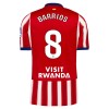 Fotbalové dres Atlético Madrid Barrios 8 Domácí 2026-27 Krátký Rukáv Fotbalové dres Atlético Madrid Barrios 8 Domácí 2026-27 Krátký Rukáv
