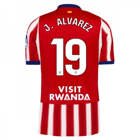 Fotbalové dres Atlético Madrid J. Alvarez 19 Domácí 2026-27 Krátký Rukáv Fotbalové dres Atlético Madrid J. Alvarez 19 Domácí 2026-27 Krátký Rukáv
