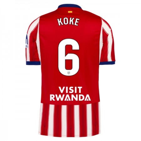 Fotbalové dres Atlético Madrid Koke 6 Domácí 2026-27 Krátký Rukáv Fotbalové dres Atlético Madrid Koke 6 Domácí 2026-27 Krátký Rukáv