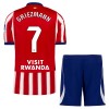 Fotbalový Komplet Atlético Madrid Griezmann 7 Dětské Domácí 2026-27 Krátký Rukáv (+ trenýrky) Fotbalový Komplet Atlético Madrid Griezmann 7 Dětské Domácí 2026-27 Krátký Rukáv (+ trenýrky)