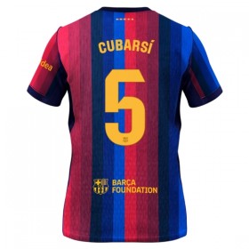 Fotbalové dres FC Barcelona Cubarsi 5 Domácí 2026-27 Krátký Rukáv