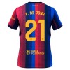 Fotbalové dres FC Barcelona F. De Jong 21 Domácí 2026-27 Krátký Rukáv Fotbalové dres FC Barcelona F. De Jong 21 Domácí 2026-27 Krátký Rukáv
