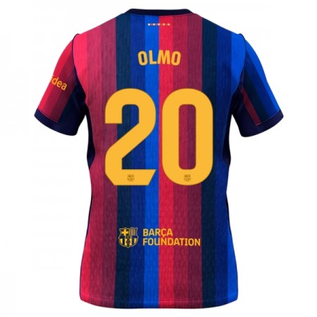 Fotbalové dres FC Barcelona Olmo 20 Domácí 2026-27 Krátký Rukáv Fotbalové dres FC Barcelona Olmo 20 Domácí 2026-27 Krátký Rukáv