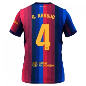 Fotbalové dres FC Barcelona R. Araujo 4 Domácí 2026-27 Krátký Rukáv