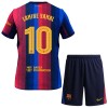 Fotbalový Komplet FC Barcelona Lamine Yamal 10 Dětské Domácí 2026-27 Krátký Rukáv (+ trenýrky)