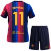Fotbalový Komplet FC Barcelona Raphinha 11 Dětské Domácí 2026-27 Krátký Rukáv (+ trenýrky) Fotbalový Komplet FC Barcelona Raphinha 11 Dětské Domácí 2026-27 Krátký Rukáv (+ trenýrky)