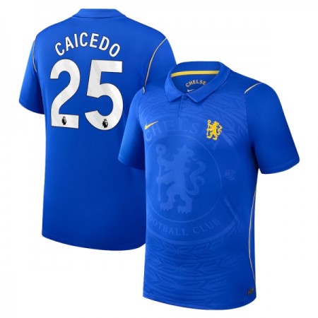 Fotbalové dres Chelsea Caicedo 25 Domácí 2026-27 Krátký Rukáv Fotbalové dres Chelsea Caicedo 25 Domácí 2026-27 Krátký Rukáv