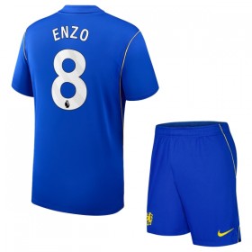 Fotbalový Komplet Chelsea Enzo 8 Dětské Domácí 2026-27 Krátký Rukáv (+ trenýrky)