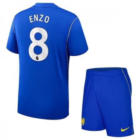 Fotbalový Komplet Chelsea Enzo 8 Dětské Domácí 2026-27 Krátký Rukáv (+ trenýrky) Fotbalový Komplet Chelsea Enzo 8 Dětské Domácí 2026-27 Krátký Rukáv (+ trenýrky)