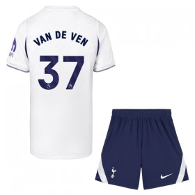 Fotbalový Komplet Tottenham Hotspur Van De Ven 37 Dětské Domácí 2026-27 Krátký Rukáv (+ trenýrky)