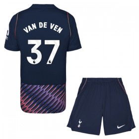 Fotbalový Komplet Tottenham Hotspur Van De Ven 37 Dětské Venkovní 2026-27 Krátký Rukáv (+ trenýrky)
