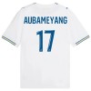 Fotbalové dres Olympique de Marseille Aubameyang 17 Domácí 2026-27 Krátký Rukáv Fotbalové dres Olympique de Marseille Aubameyang 17 Domácí 2026-27 Krátký Rukáv